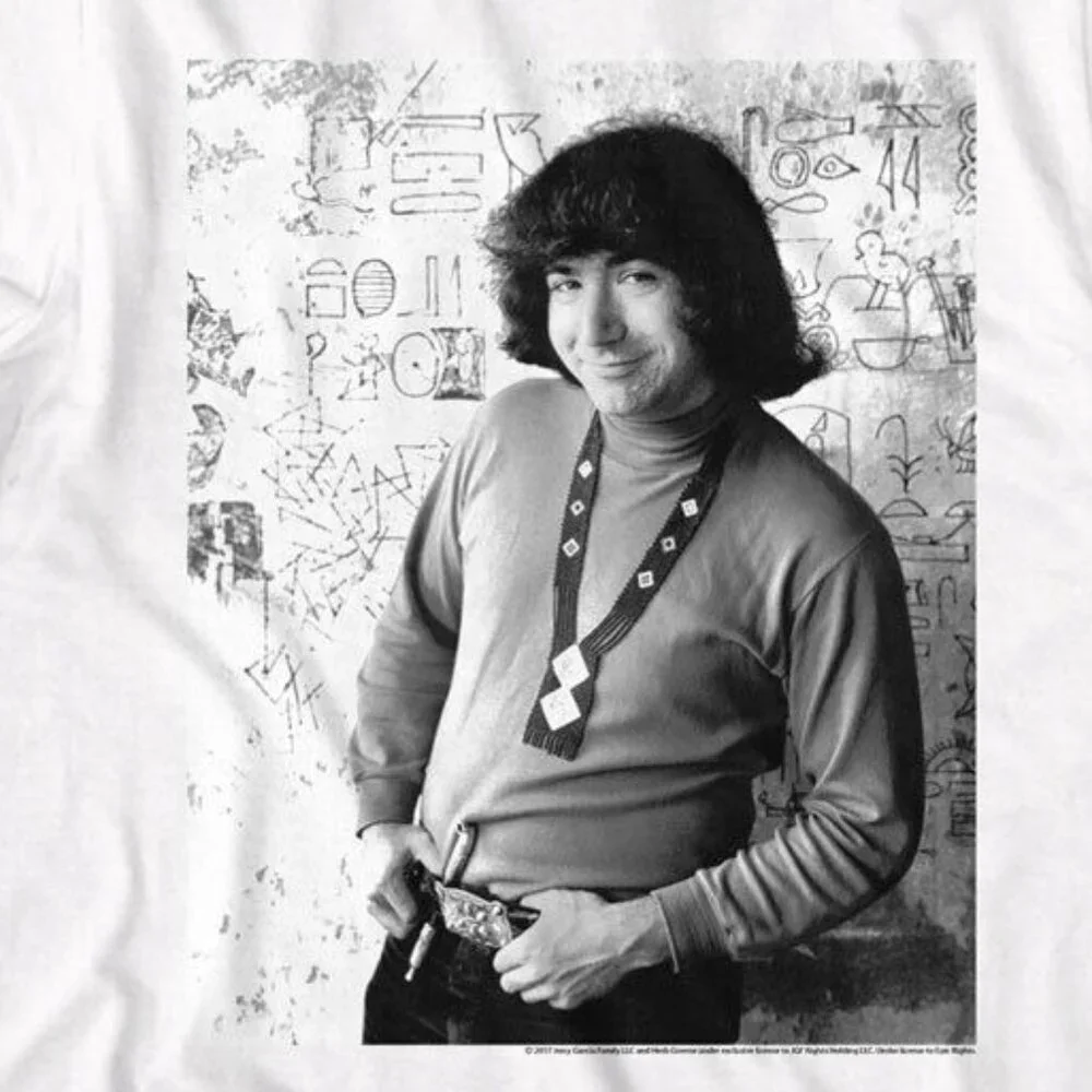 Jerry Garcia Wall Art Graphic T-Shirt Grateful Dead Music Band Fan Gift Shirt 90 - Picture 2 of 5
